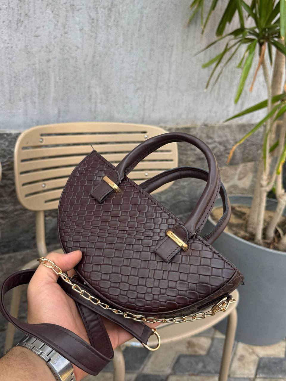5810150613671678099 Semi-circle / Saddle Bag - الصورة 1